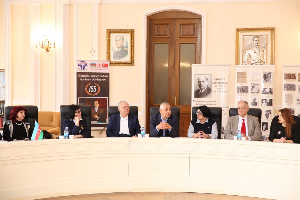 Prof. Acad. Hamlet Isakhanli Attended the Event Dedicated to the 155th Anniversary of Nariman Narimanov
