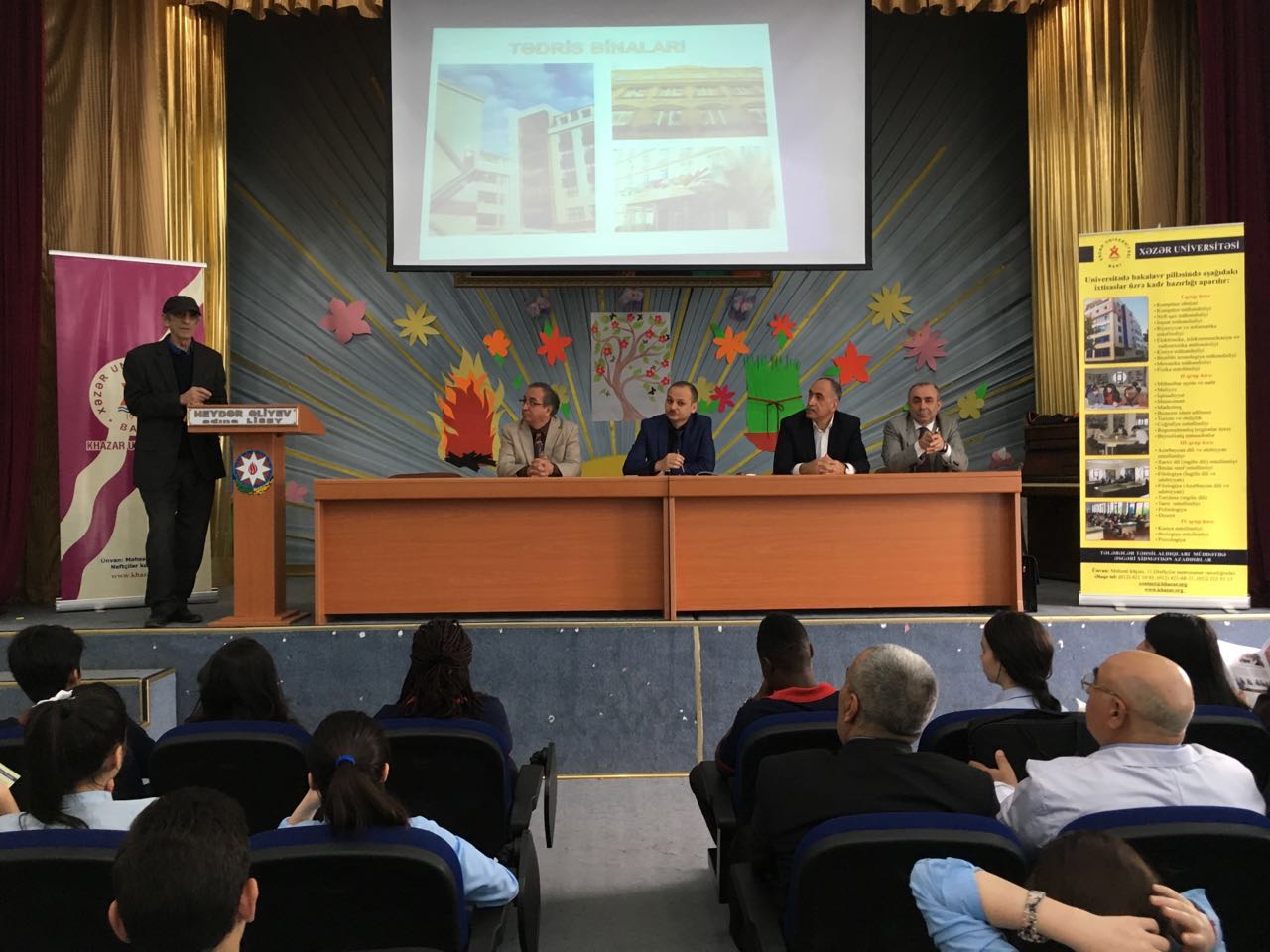 Meeting in Heydar Aliyev Lyceum