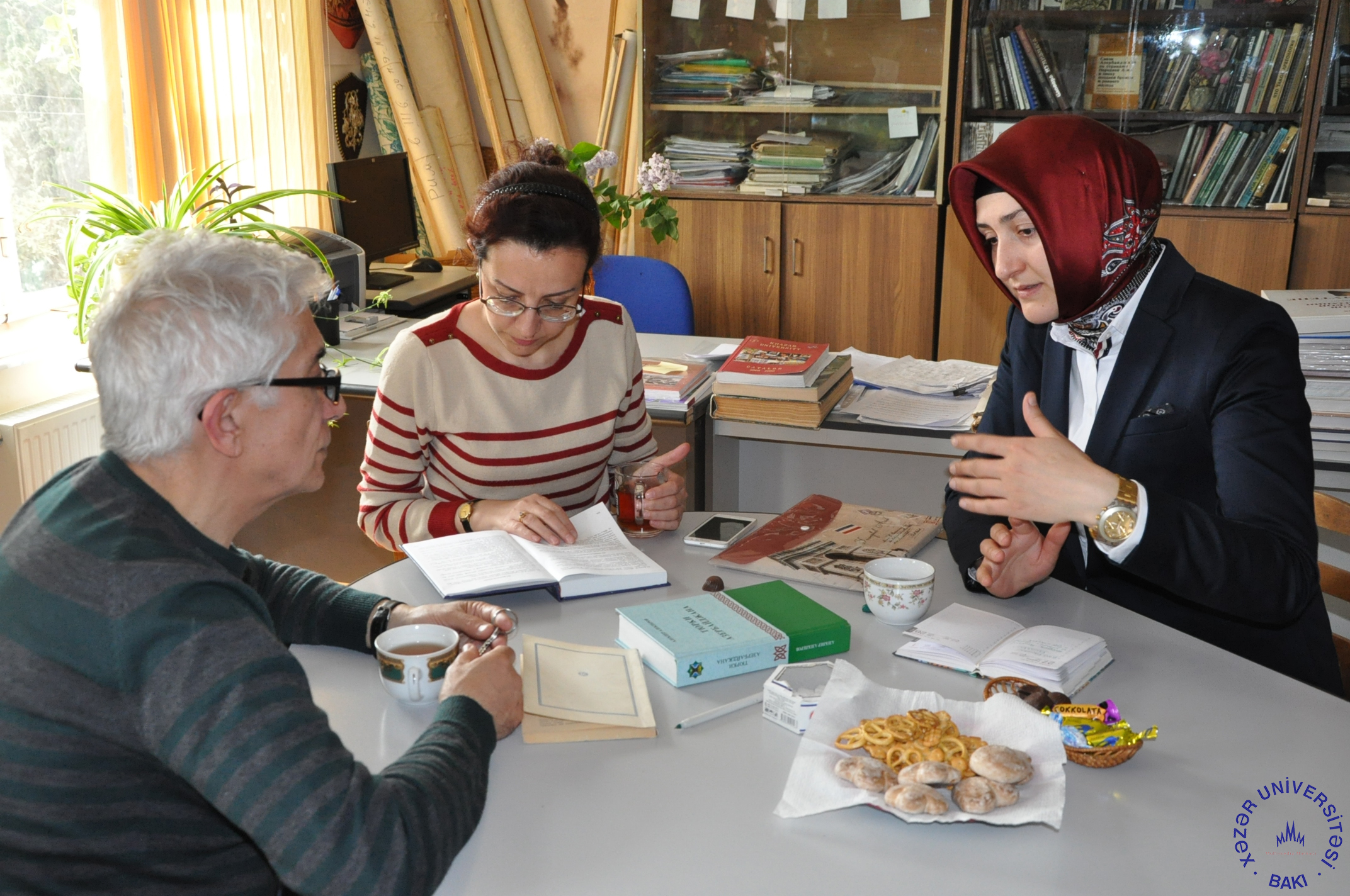 Turkish Master’s Student Visits Department of History and Archeology