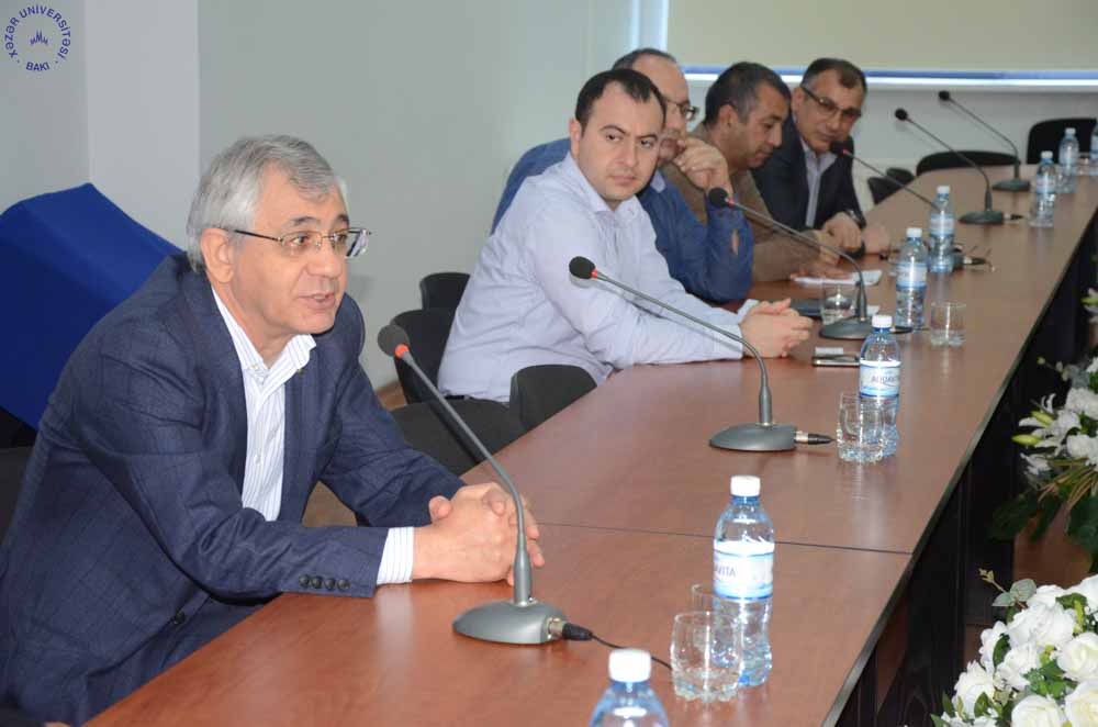Delegation from Sahand University of Technology Visits Khazar University