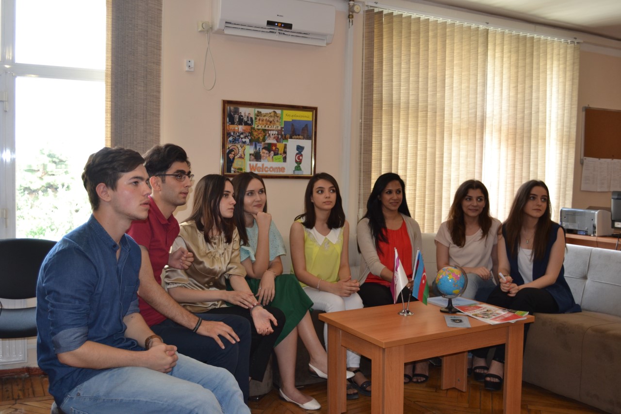 Team Imagine of Khazar University on Student World TV Show