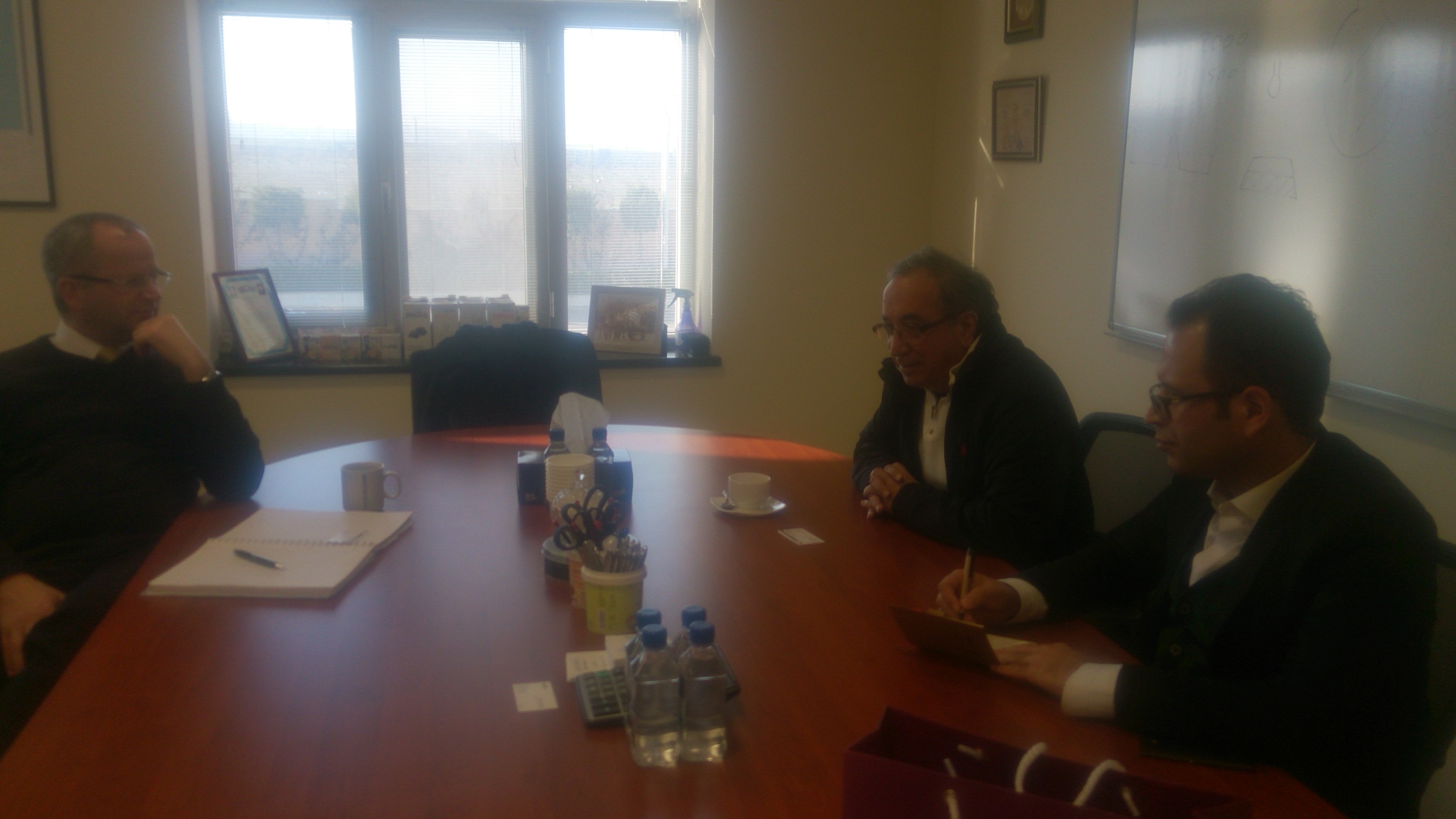 Acting Dean of School of Engineering and Applied Sciences Meets with Head Manager of Milla