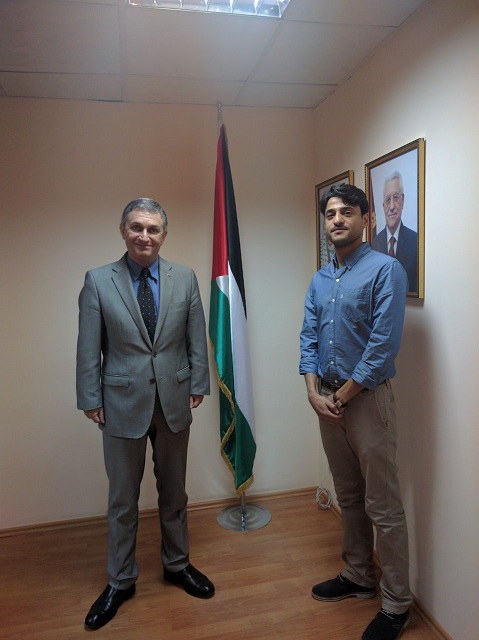 For Peace Team Meets with Ambassador of Palestine