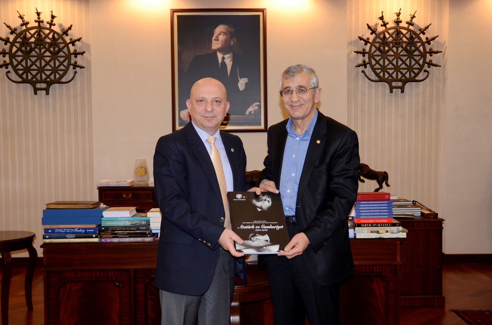 Founder Meets with Rector of Ankara University