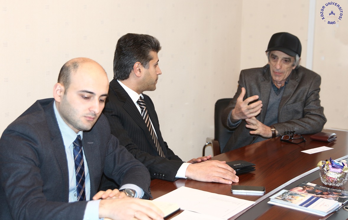 Meeting with representatives of International Relations Office of Ministry of Education