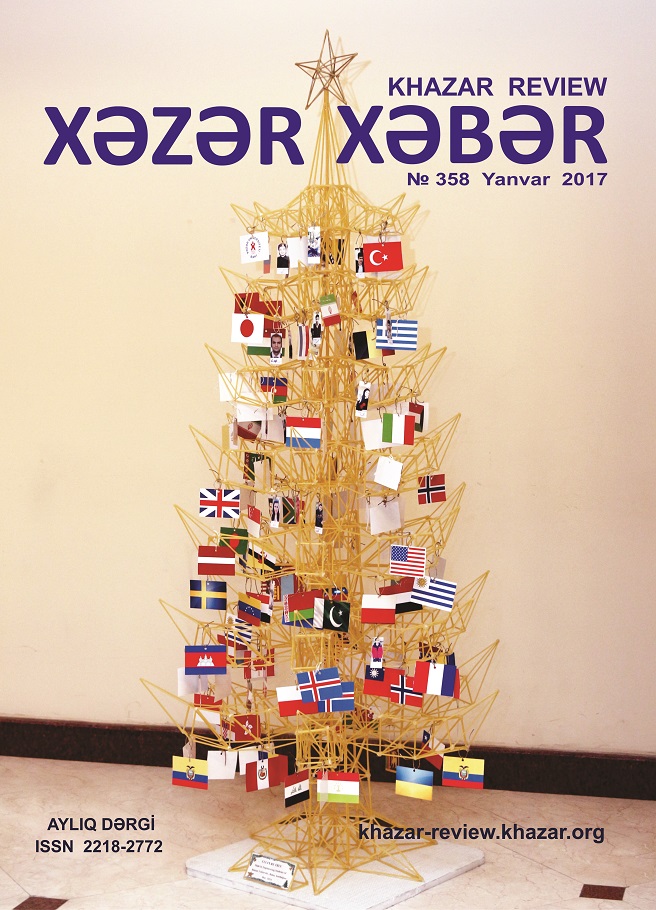Khazar Review Journal January Issue Published