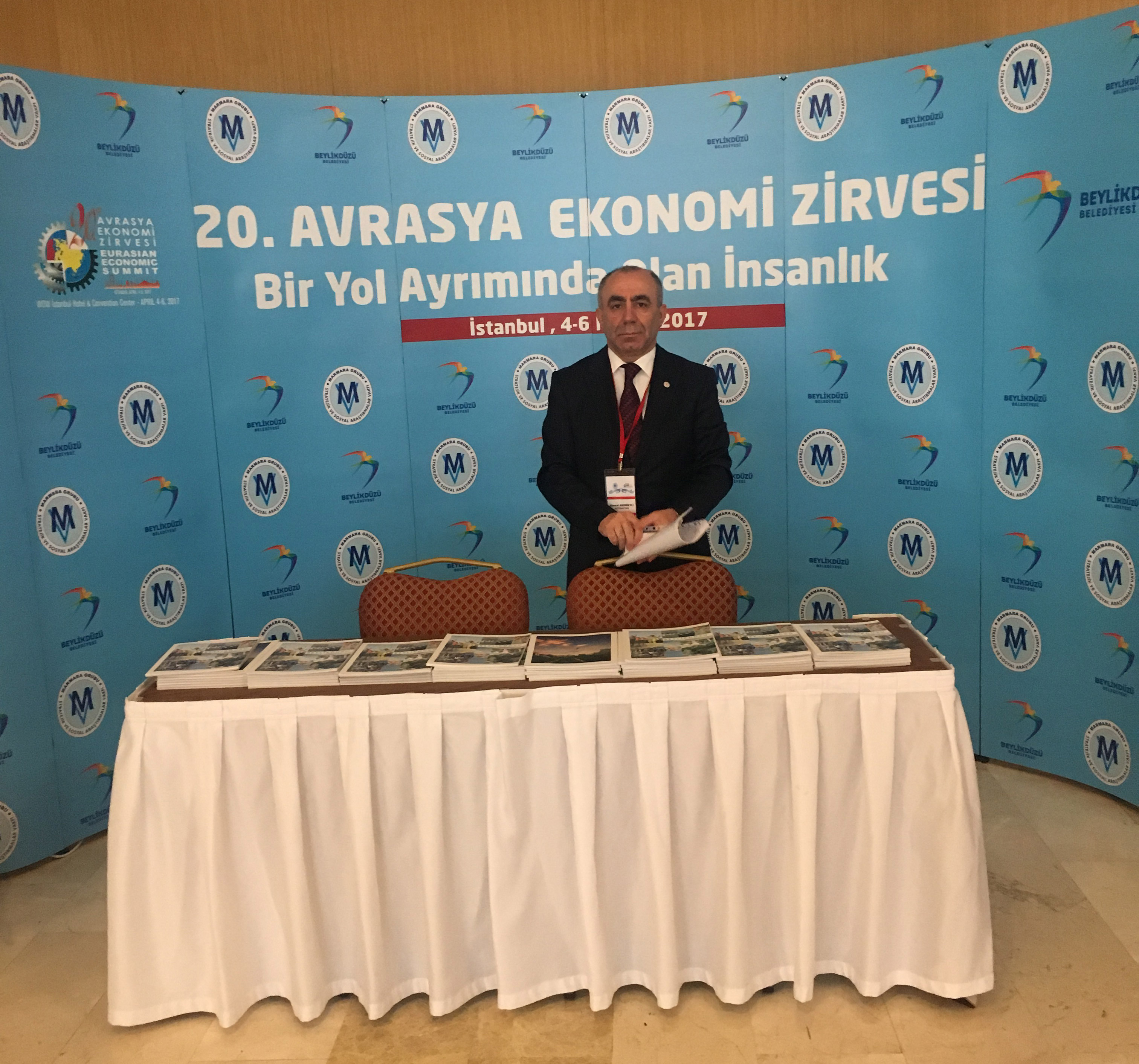 Khazar University Representative in XX Eurasia Summit