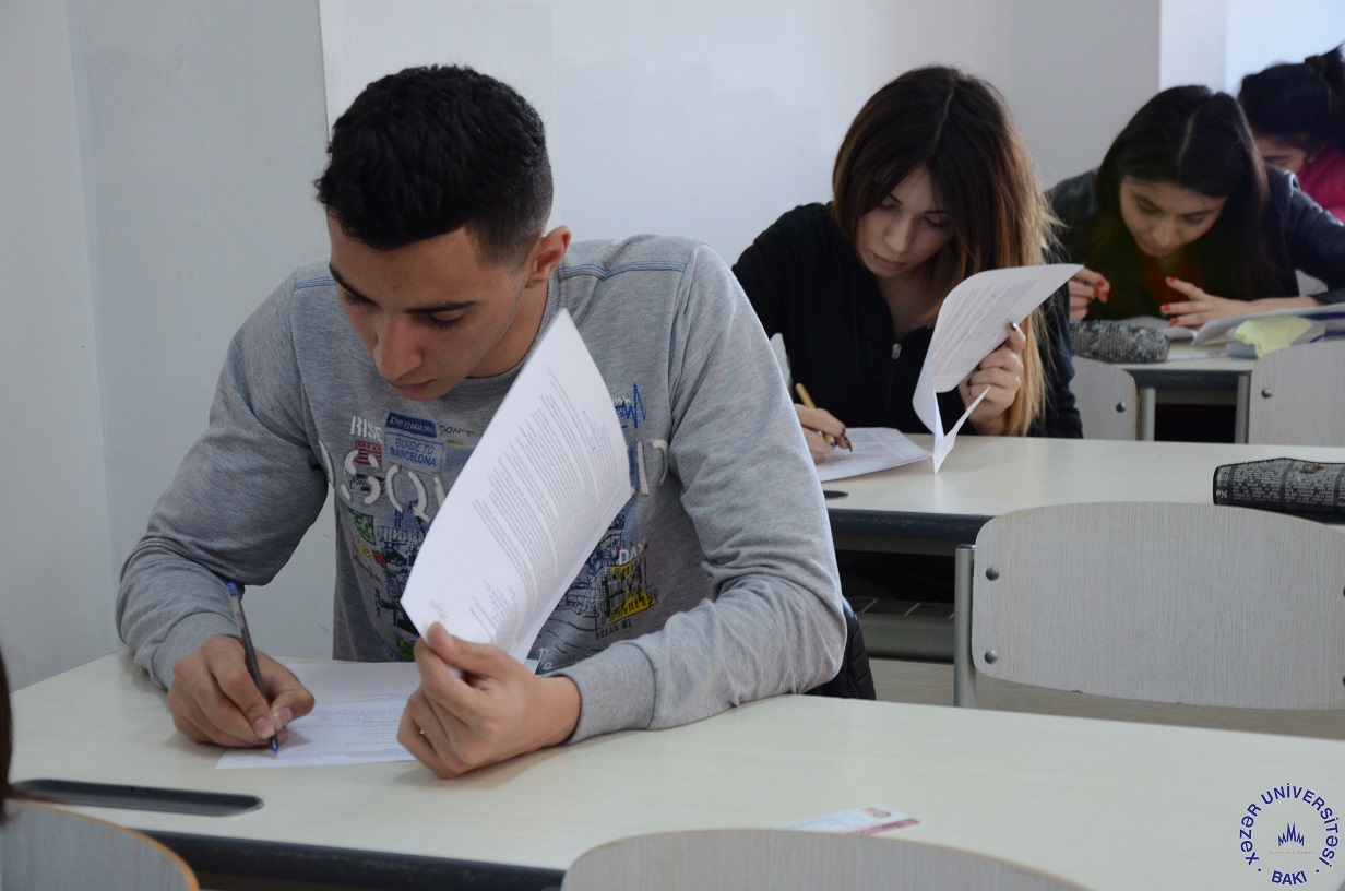 Examinations at Khazar