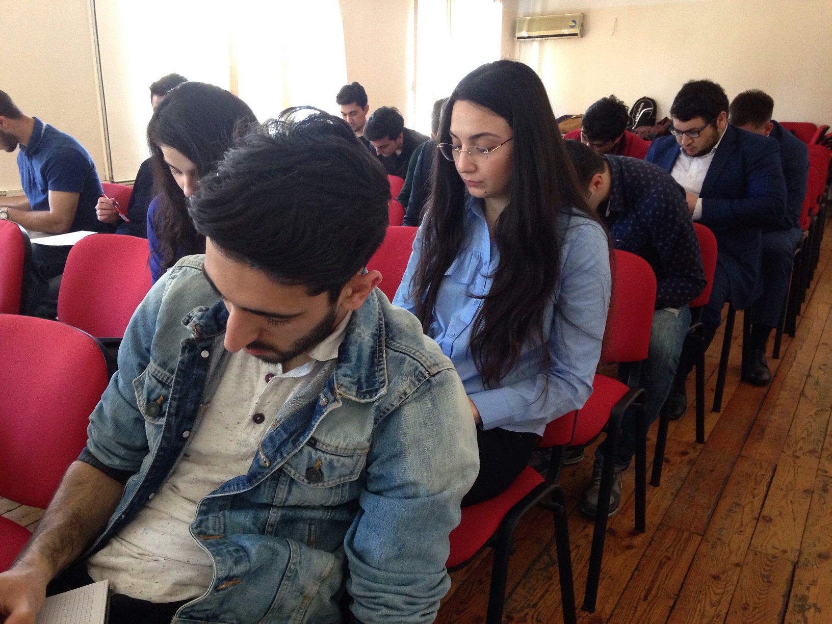 Training of “GR8” Company for Khazar University Students