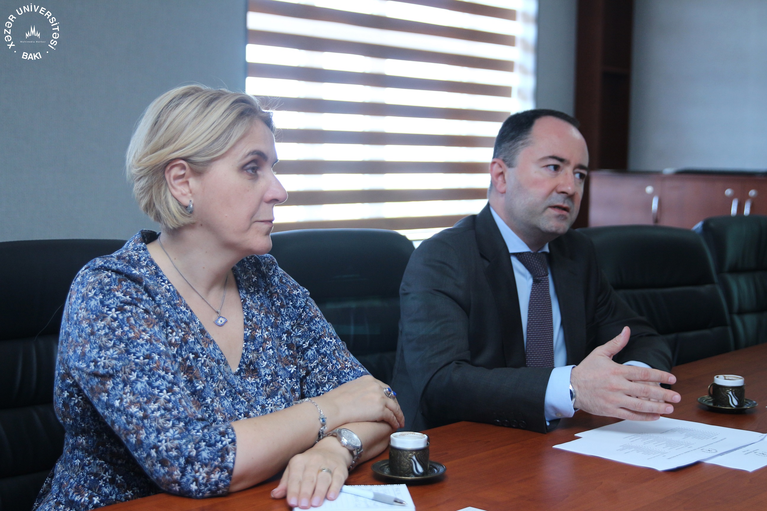 Romanian Ambassador to Azerbaijan Visits the Department of Political Science and International Relations