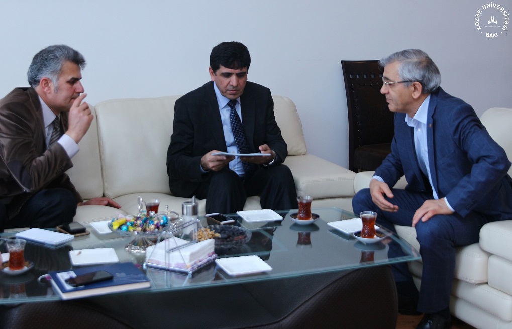 Rector of Igdir University Visits Khazar University