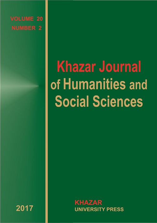 Khazar Journal of Humanities and Social Sciences jurnalının növbəti nömrəsi çapdan çıxıb