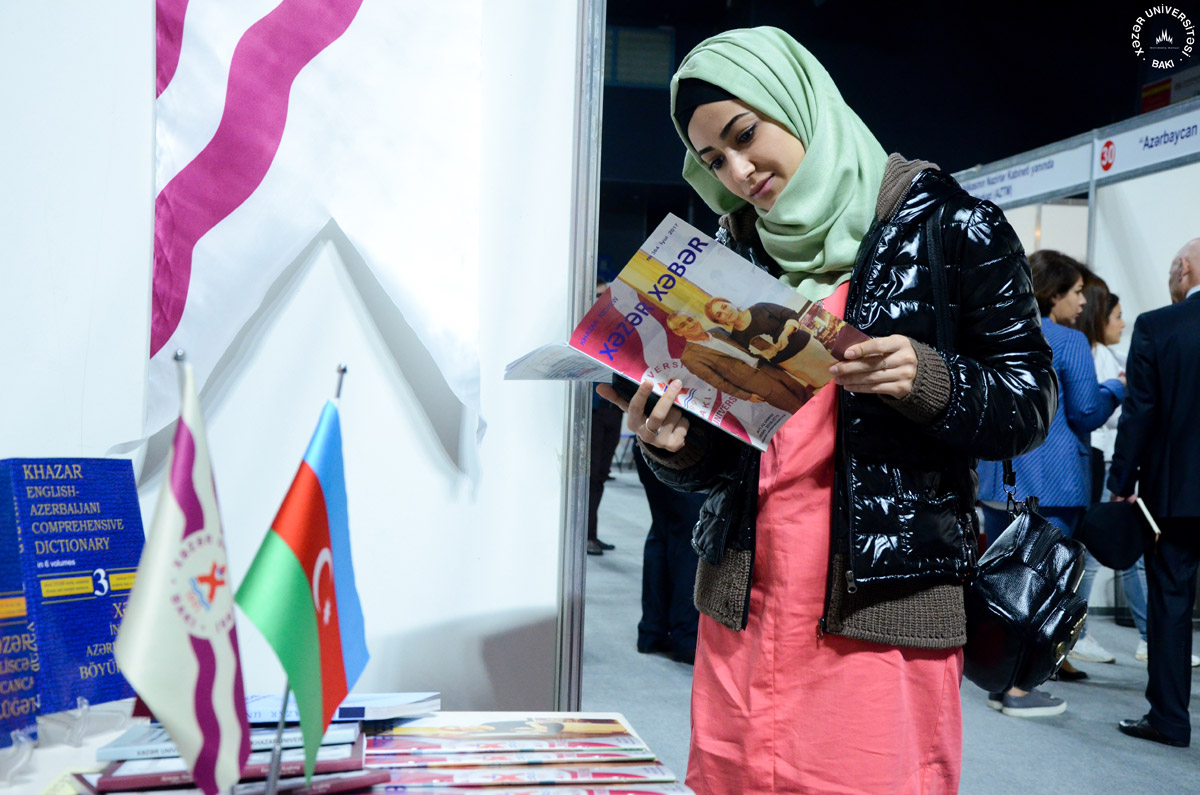 Khazar University Publications at V Baku International Book Exhibition-Fair
