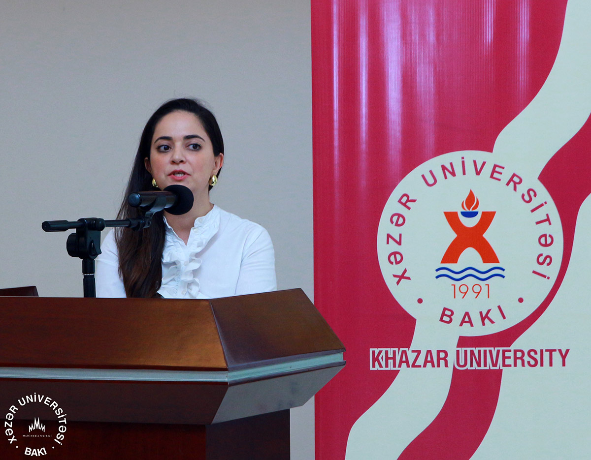 A presentation of “BP summer experience-2018” at Khazar University