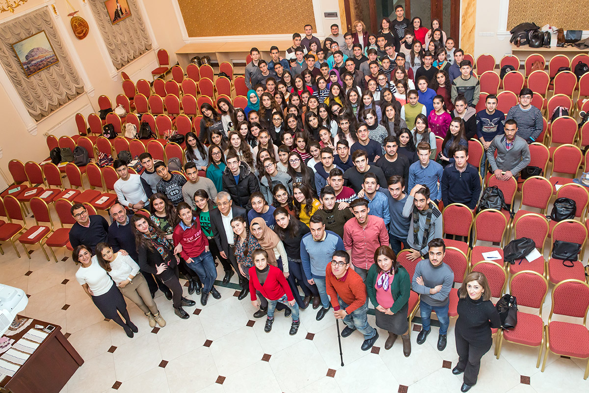 Build Your Future Project Participants at Khazar University