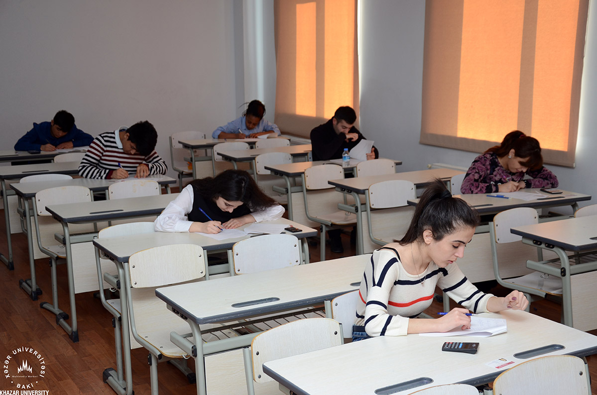 Final Exams of the 1st  Semester at Khazar University – PHOTO SESSION