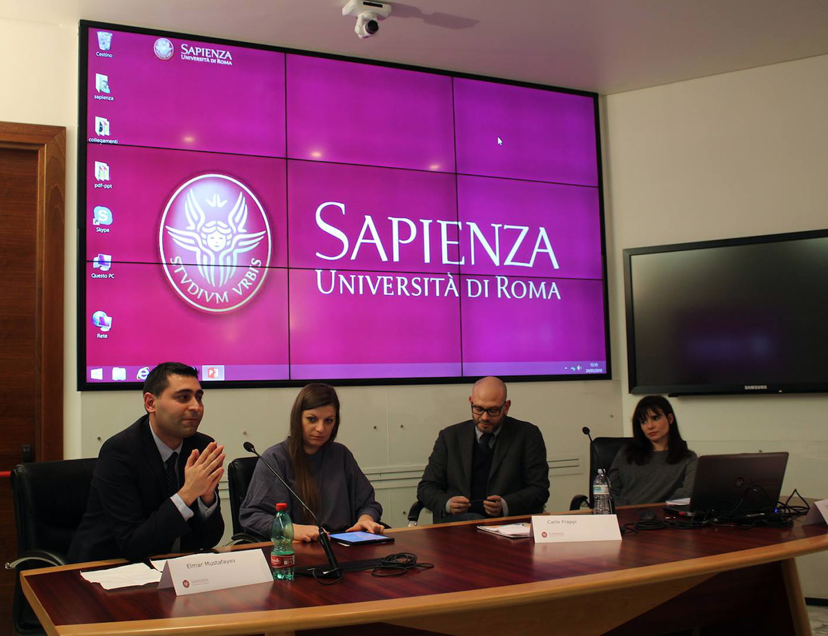Political Science and International Relations Department Coordinator at Conference in Rome