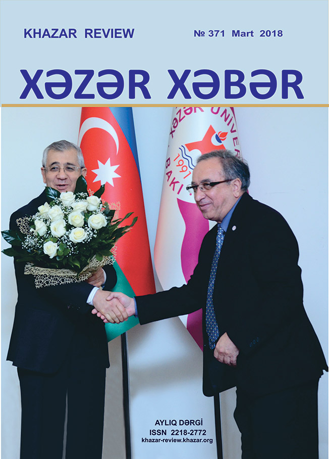 March issue of “Khazar Review” journal is published