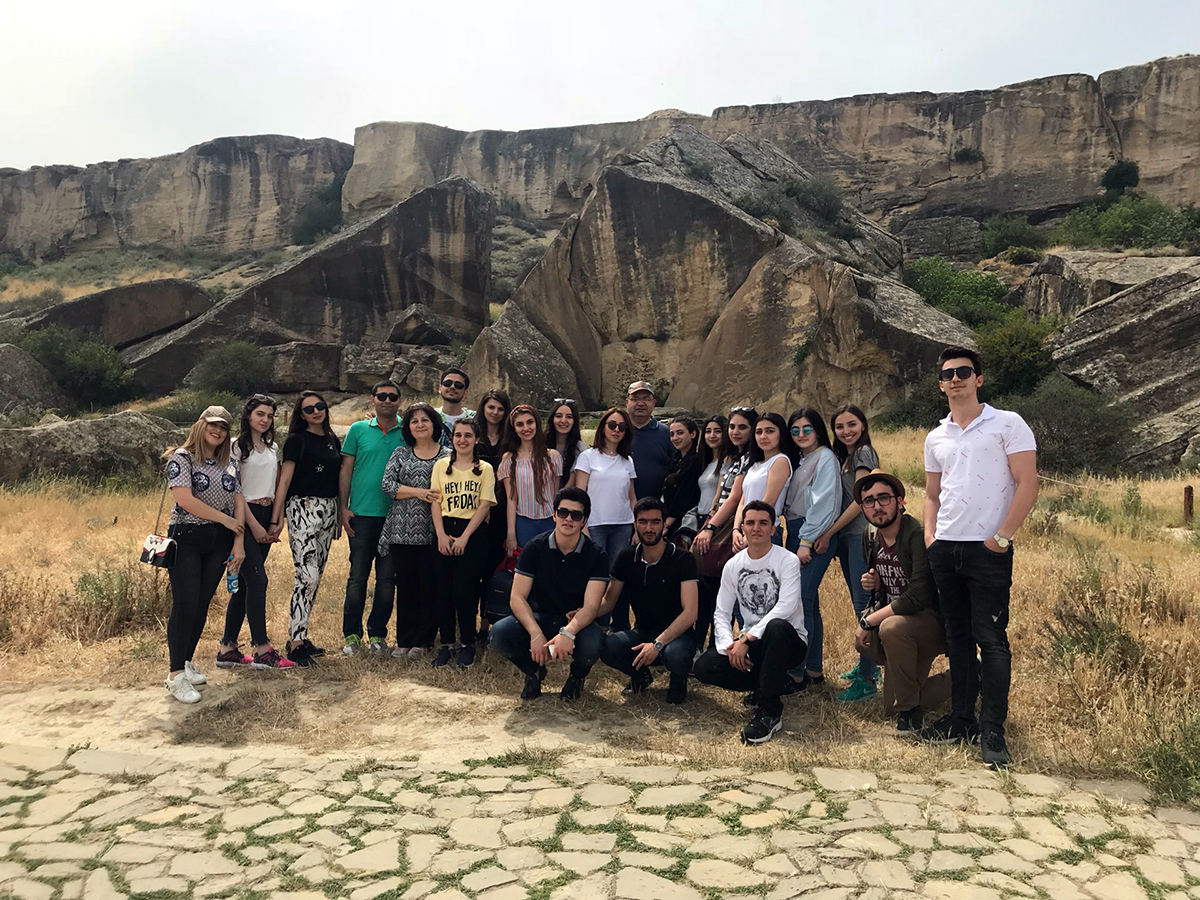 Lesson of the Subject “European Culture and Art” conducted in Gobustan