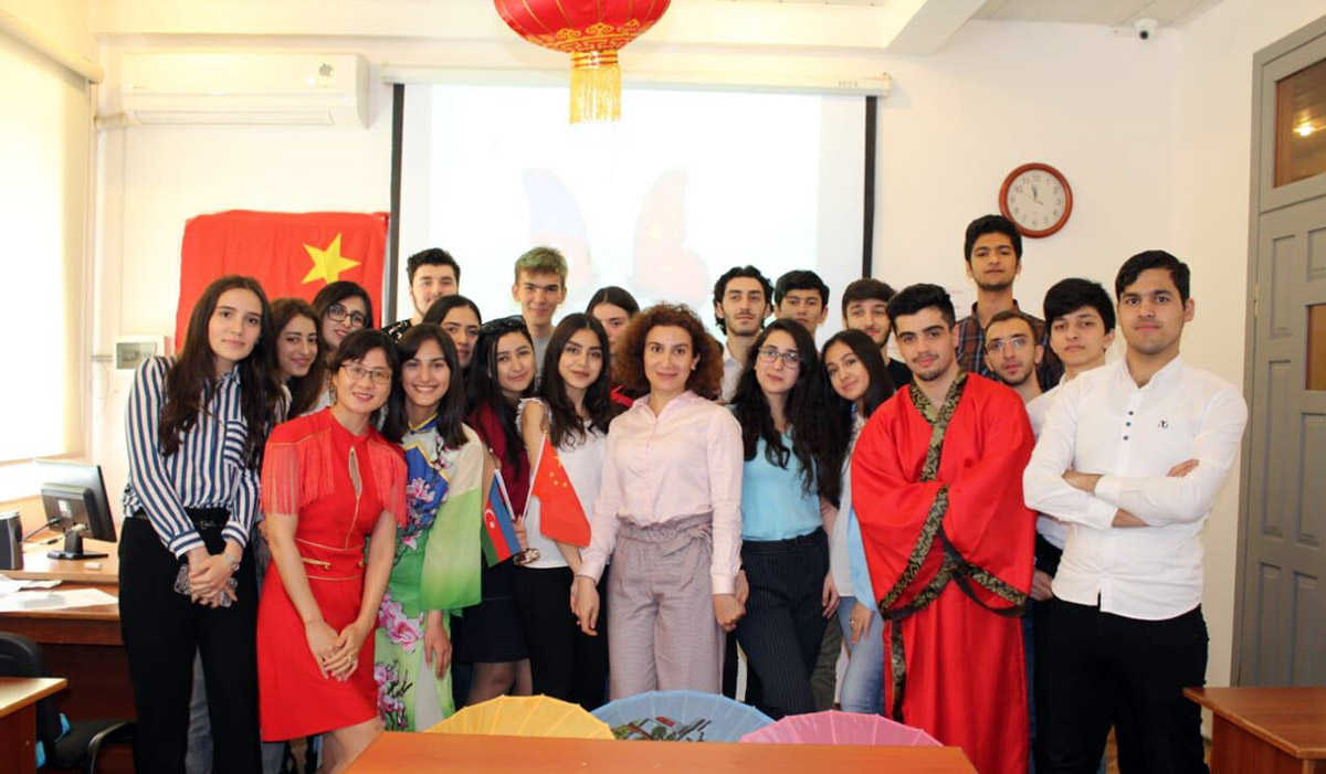 A ceremony entitled “Azerbaijan-Chinese friendship” held at Khazar University
