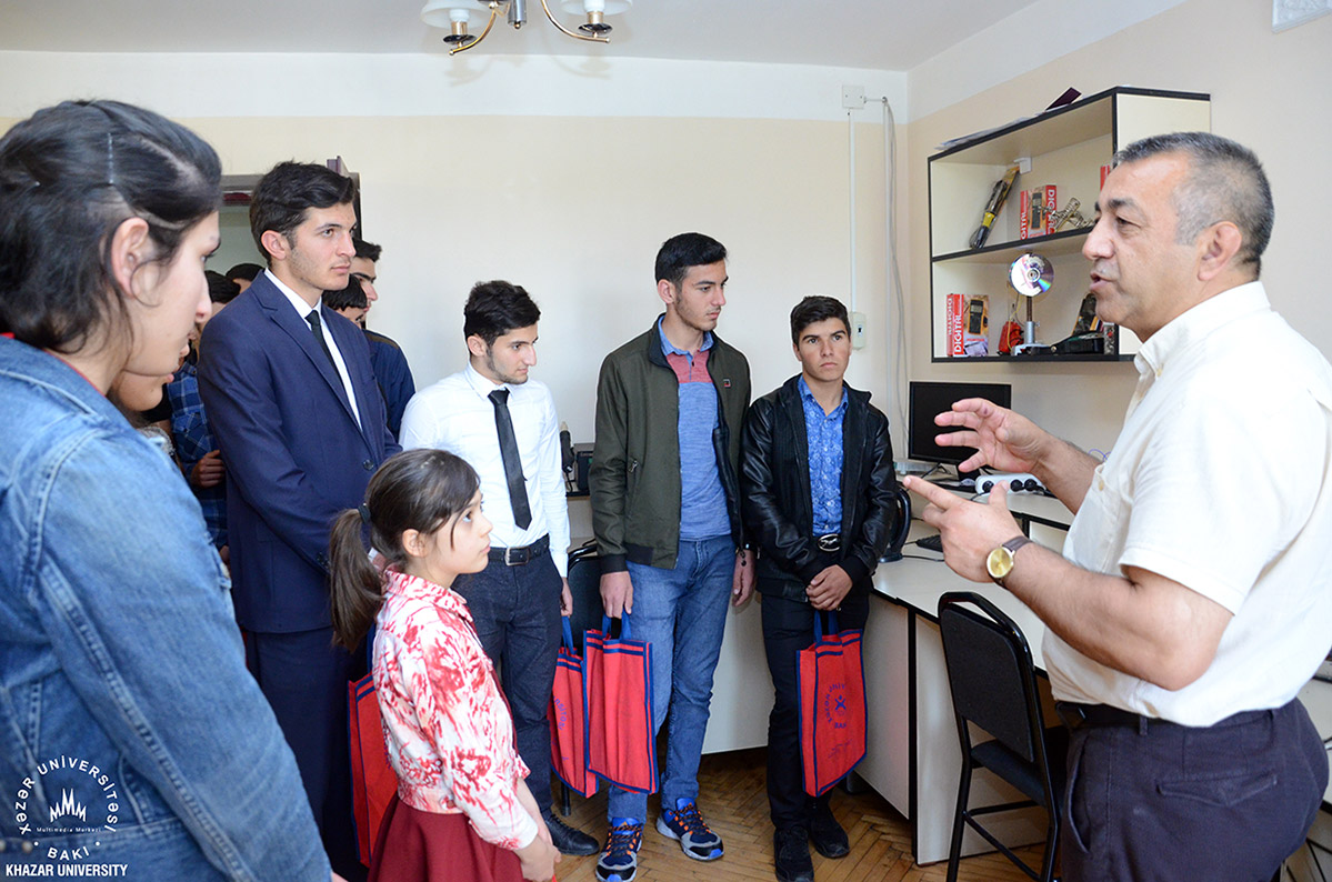 Teachers and students of Niyal Tutoring centre visit Khazar University