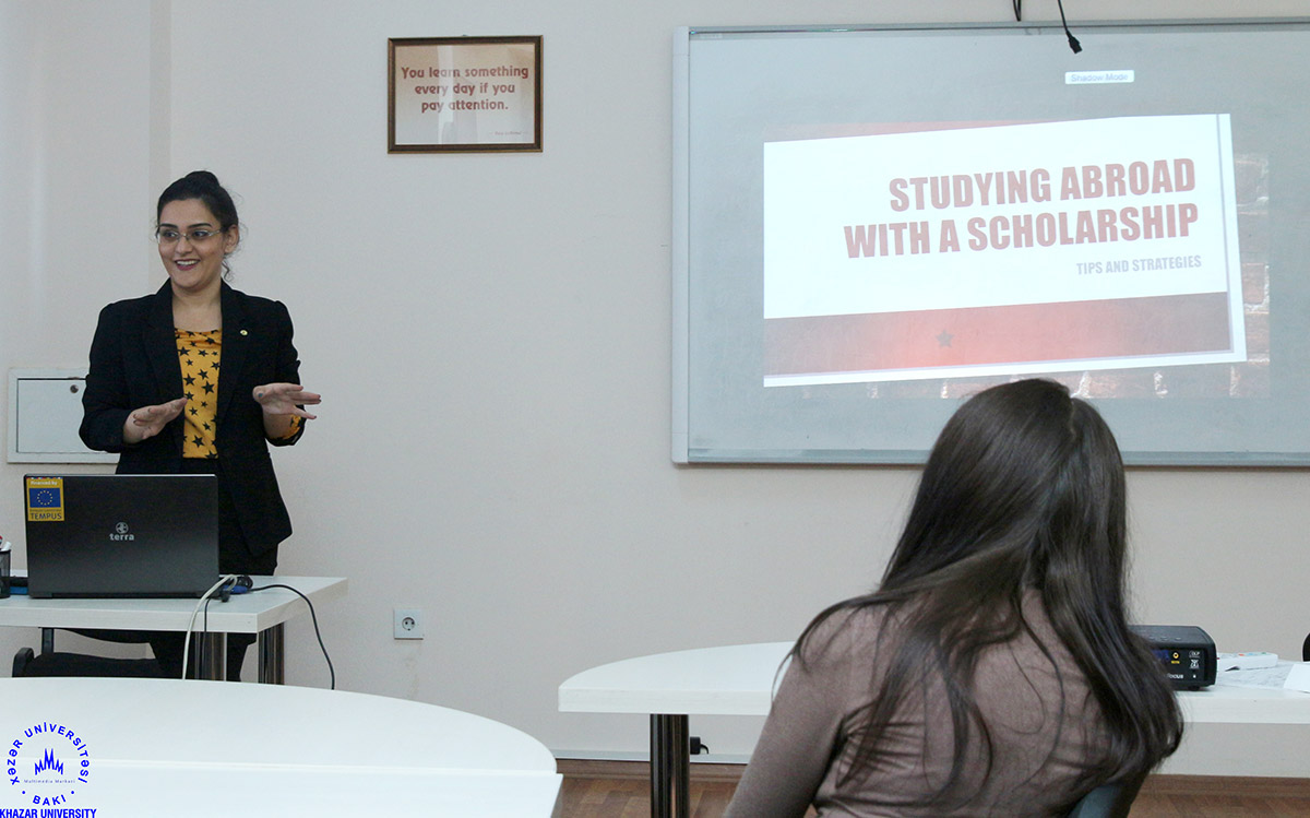 Workshop for students at the Career Centre