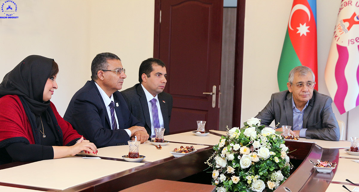 Egyptian Petroleum Research Institute visits Khazar University