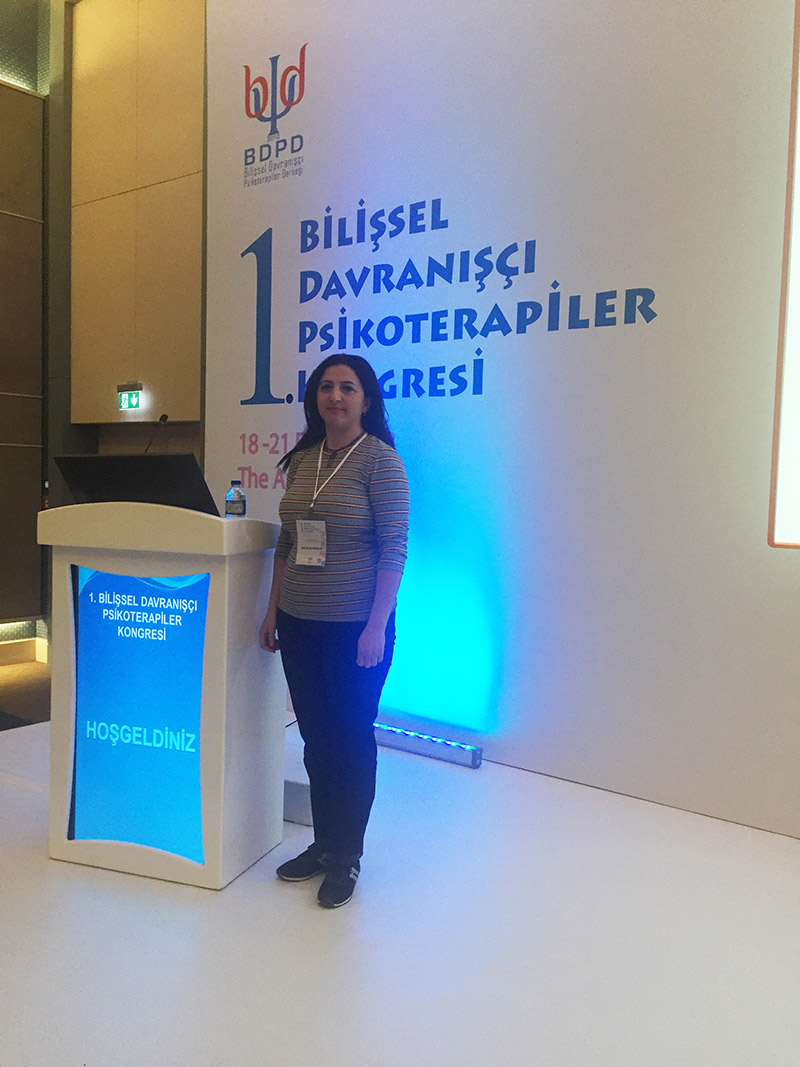 Associate of the Department of Psychology participates in a training in Ankara