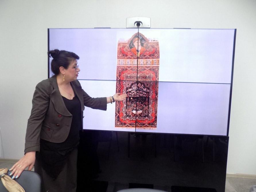 Training on “Batik in Applied Art” conducted by Khazar University Instructor
