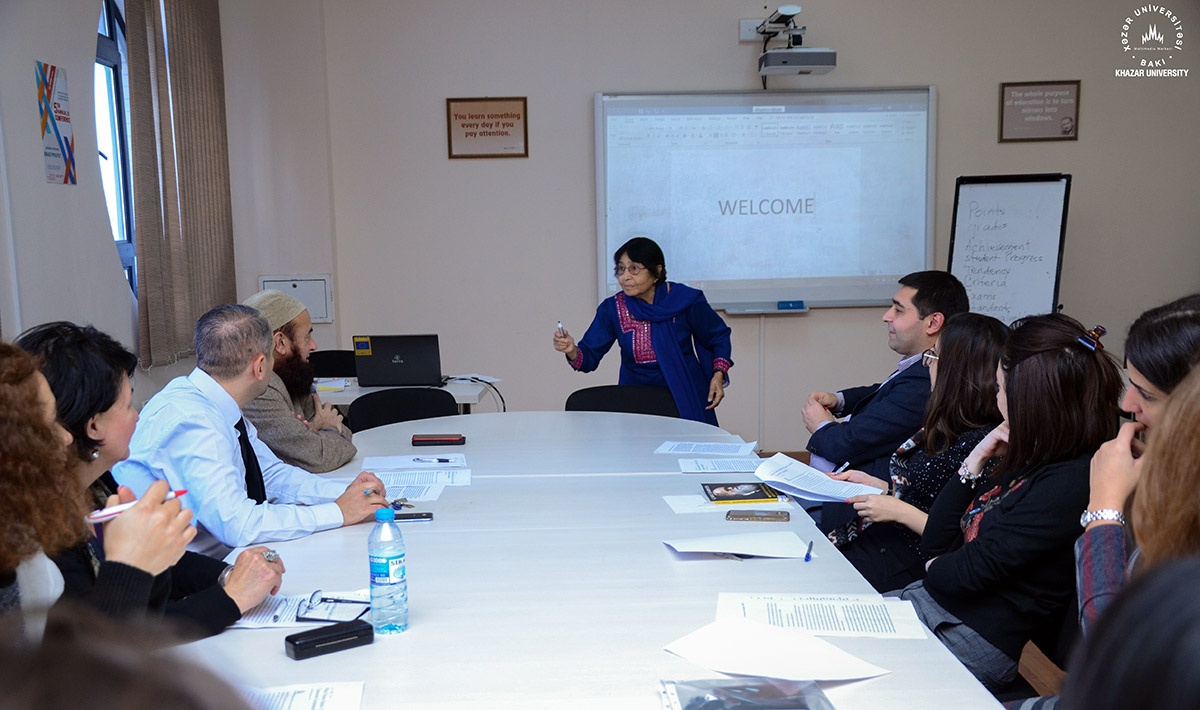 Workshop “Assessment of students’ learning in the classroom” held