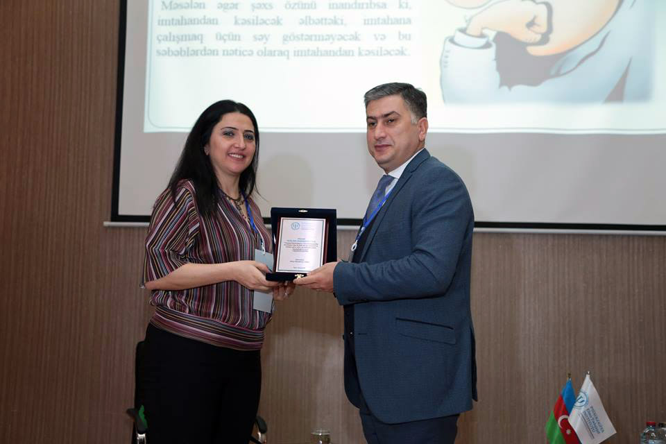 Khazar University associate participates in First National Conference of Student Psychologists