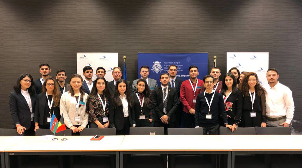 Khazar students participated in the study trip to the European Parliament