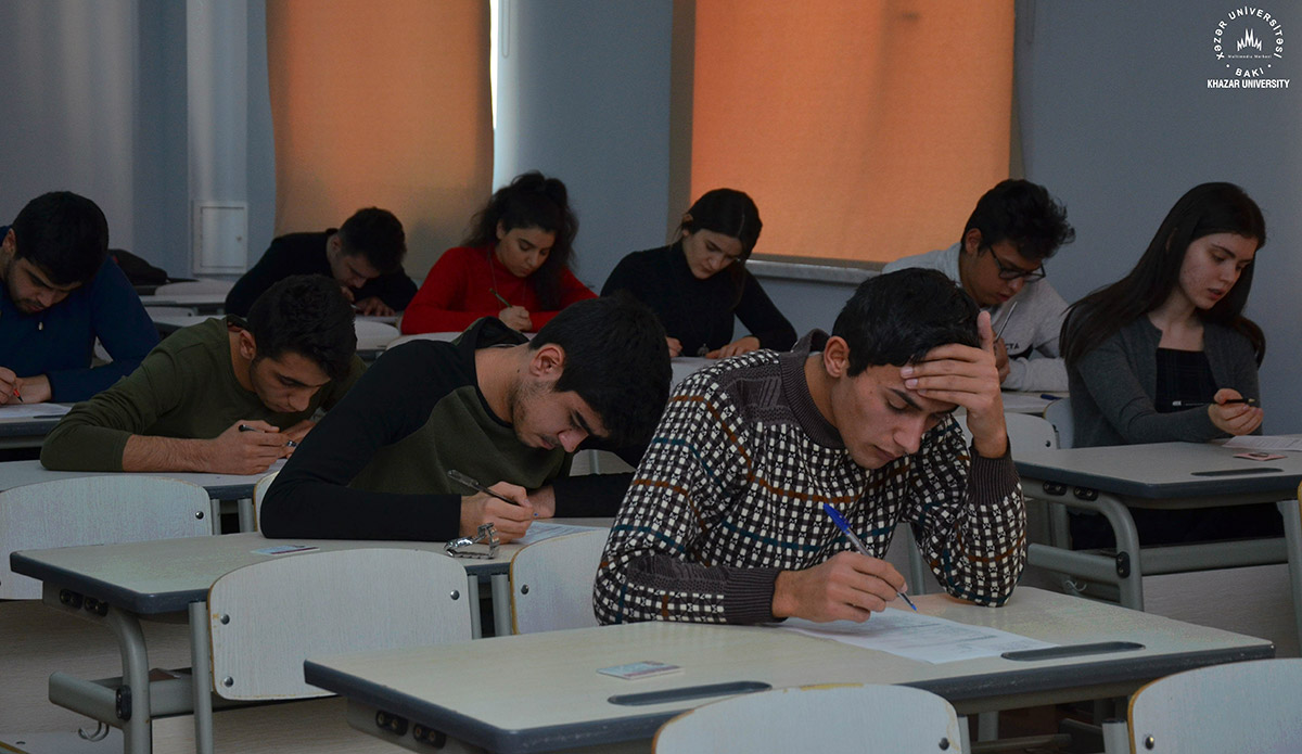 Final Exams of the 1st Semester at Khazar University – PHOTO SESSION