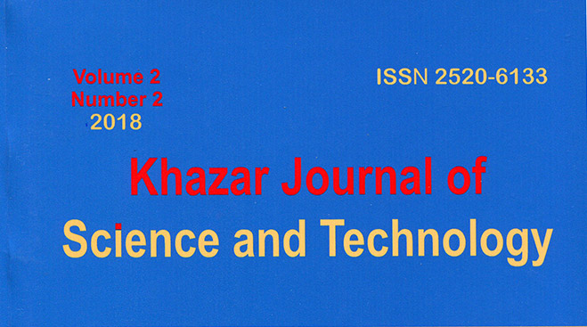Next issue of Khazar Journal of Science and Technology is published