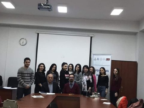 Young Writer from Tabriz Visits Khazar University