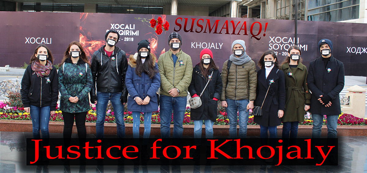 Students Majoring in Tourism and Hotel Management Commemorate the Khojaly Massacre