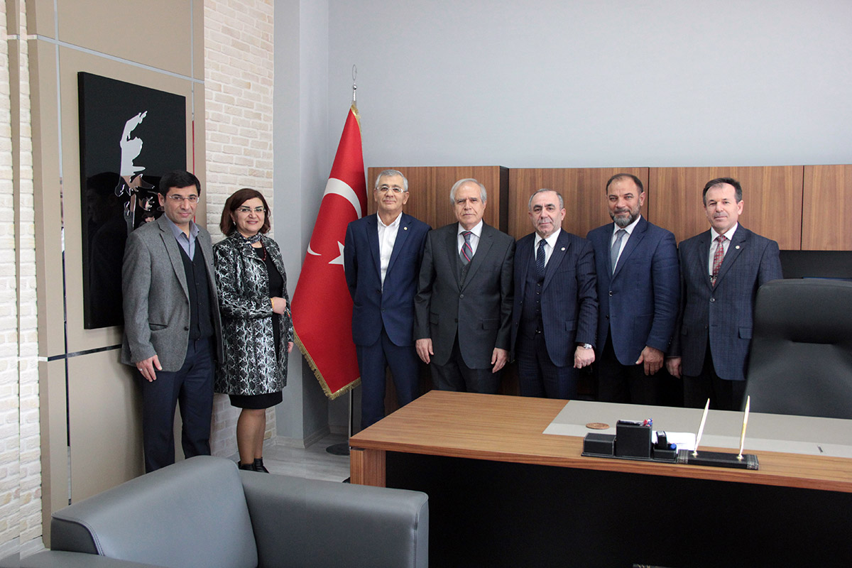 Professor Isakhanli met with the Vice President of Erciyes University