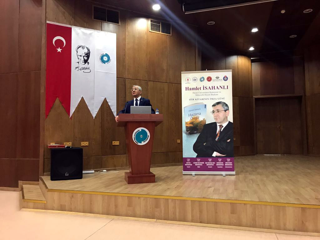 Presentation of the book “Praise to Autumn” at Niğde Ömer Halisdemir University and its signature day
