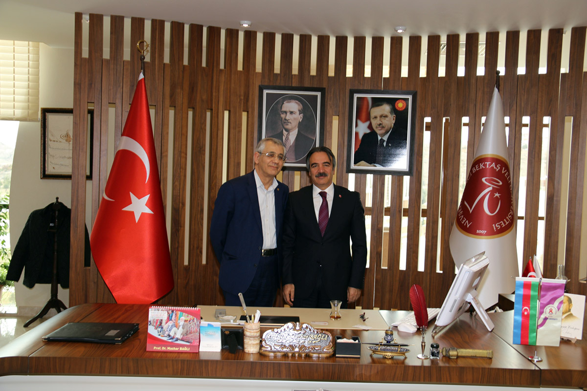 News about Professor Hamlet Isakhanli’s visit to Nevşehir Hacı Bektaş Veli University in Turkey on moderator.az website