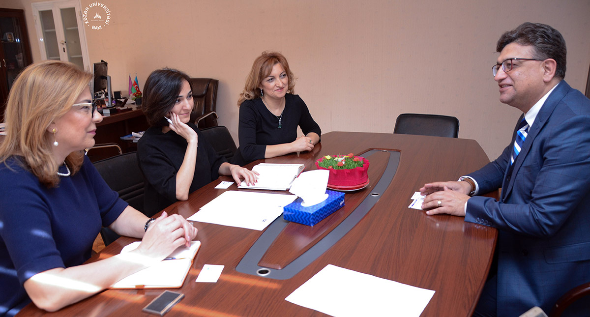 Vice-Rector of Mimar Sinan University visited Khazar University