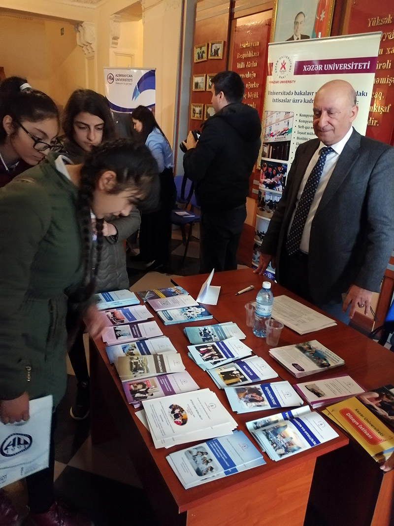 Khazar University Staff Took Part in the Conference “Choice of Profession”