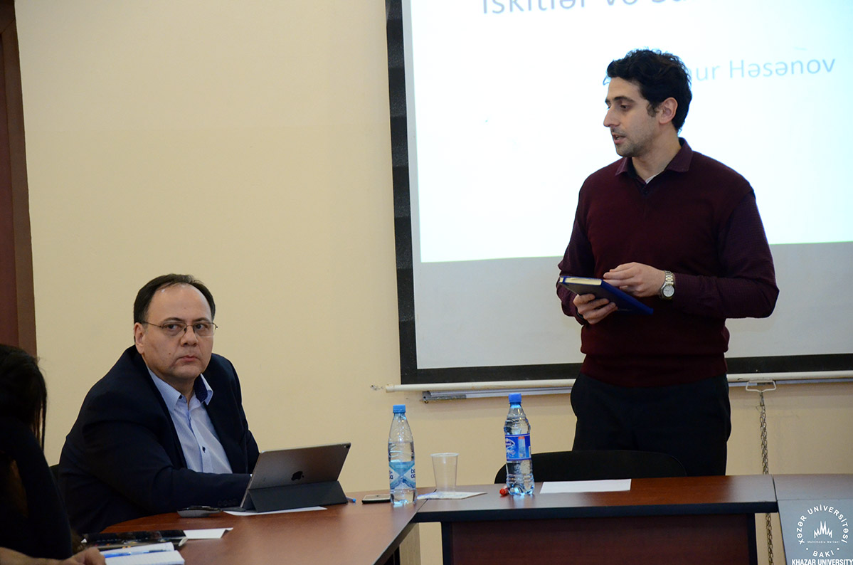 Employee of Institute of Archeology and Ethnography Was Guest at Khazar University