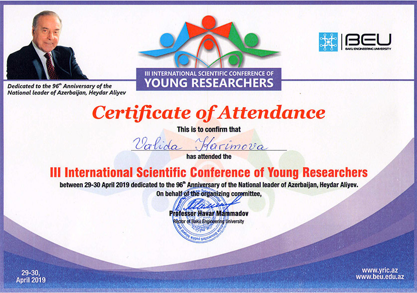 Employee of the School of Humanities, Education and Social Sciences Delivered Talk at International Conference