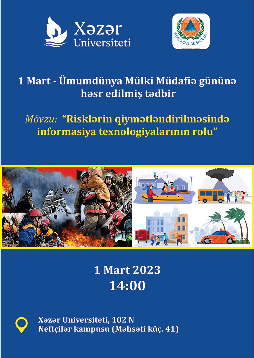 An event dedicated to March 1 World Civil Defense Day to be held