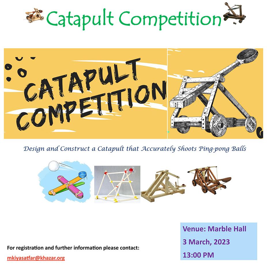 Mechanical Engineering Department of Khazar University to Hold a “Catapult” Competition