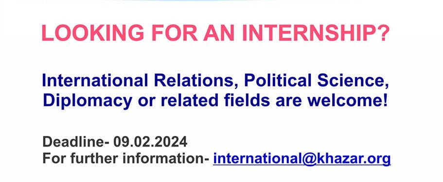 Looking for an internship?