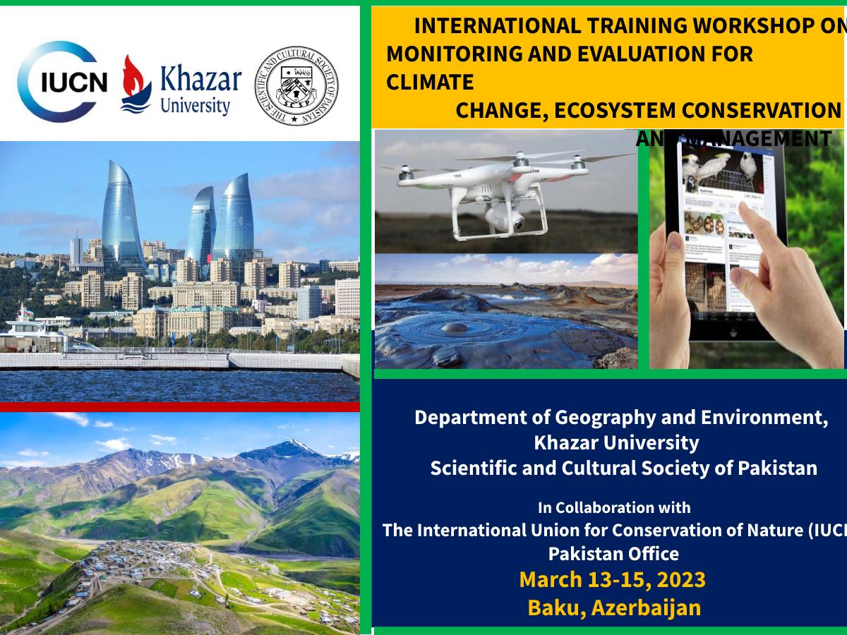 IUCN (International Union Conservation of Nature) is to hold an International Training Workshop
