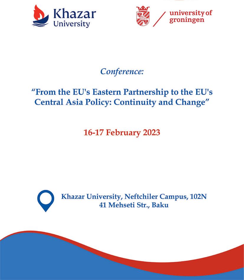 Conference on "From the EU's Eastern Partnership to the EU's Central Asia Policy: Continuity and Change" to be held