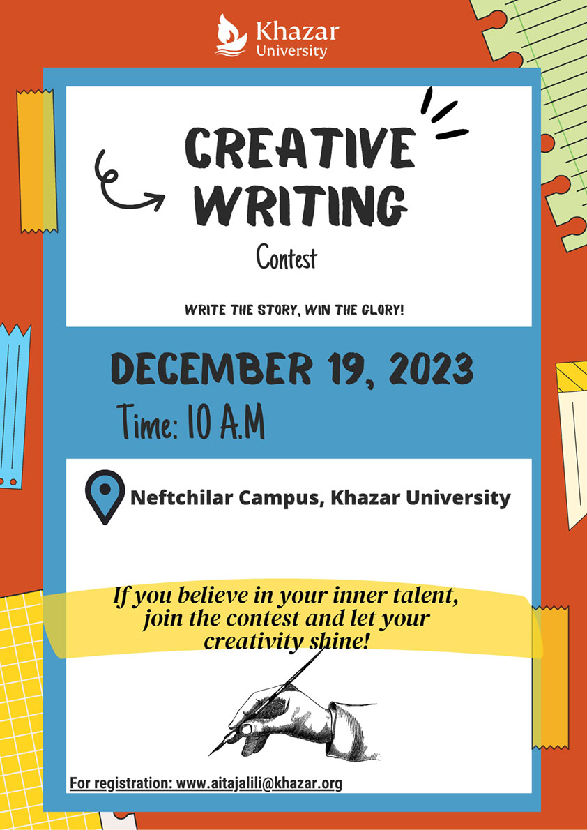 “Creative Writing” contest to be held
