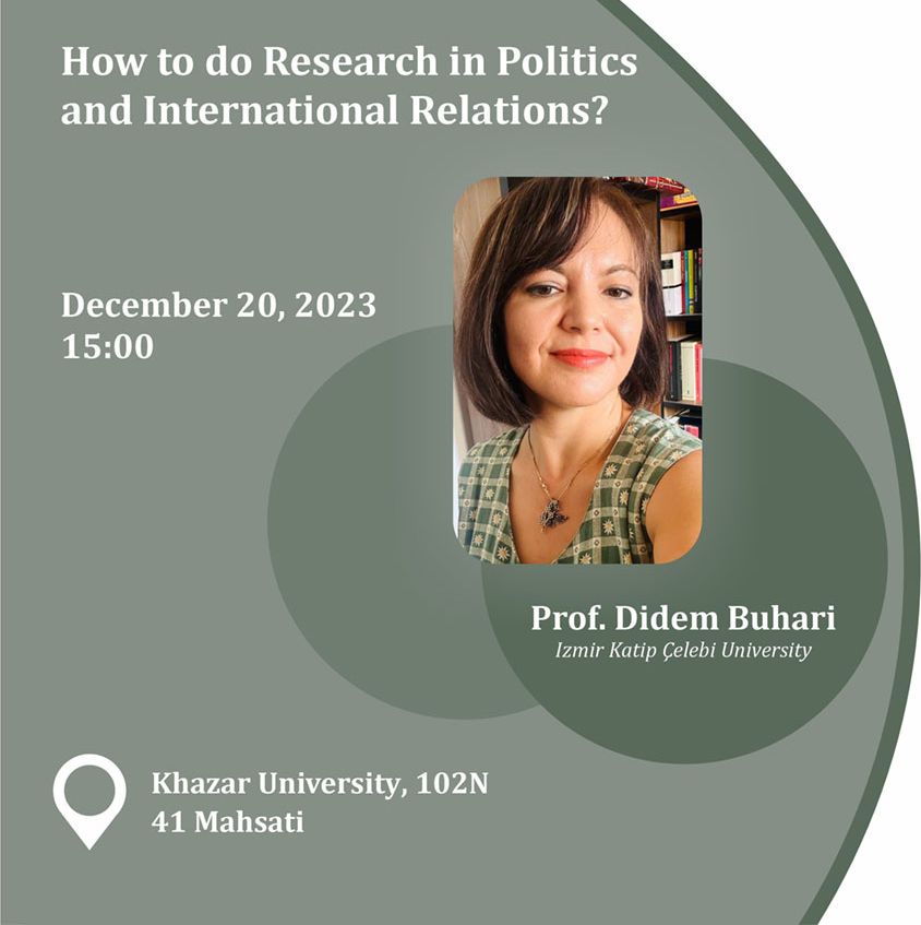 Seminar on "How to do Research in Politics and International Relations?” to be held
